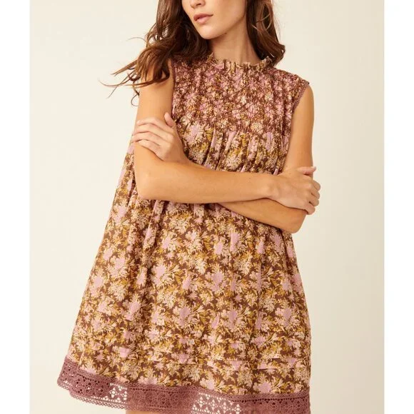 FREE PEOPLE Shea Printed Mini / Chocolate Combo - Picture 5 of 11